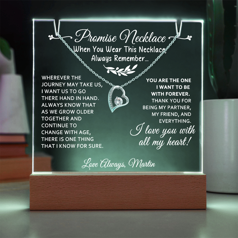 Promise Necklace Gift for Her