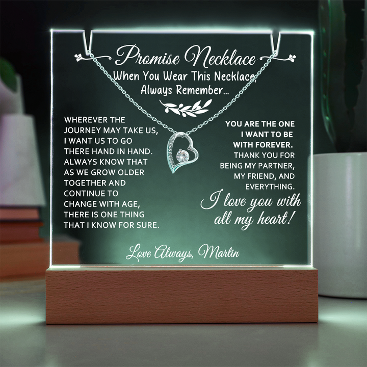 Promise Necklace Gift for Her