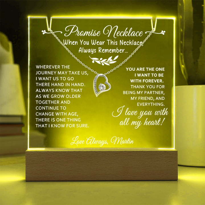 Promise Necklace Gift for Her