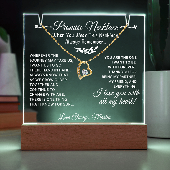 Promise Necklace Gift for Her