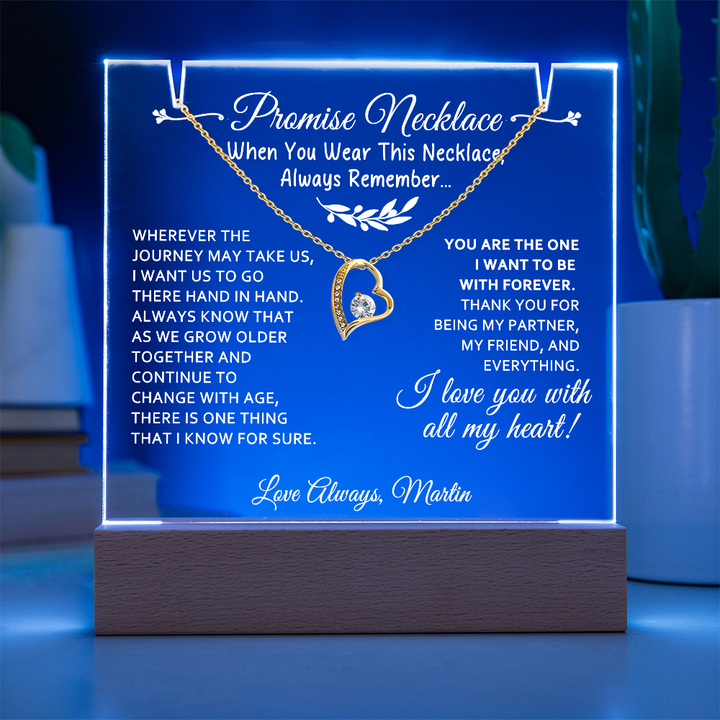 Promise Necklace Gift for Her