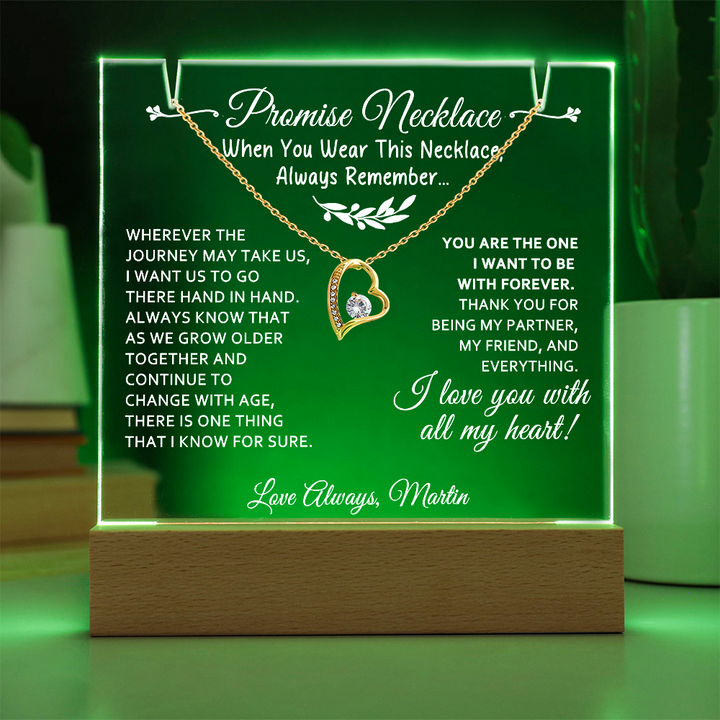 Promise Necklace Gift for Her