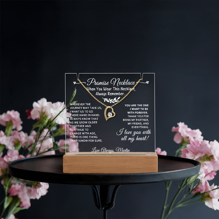 Promise Necklace Gift for Her