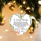 Personalized Memorial Christmas Ornament