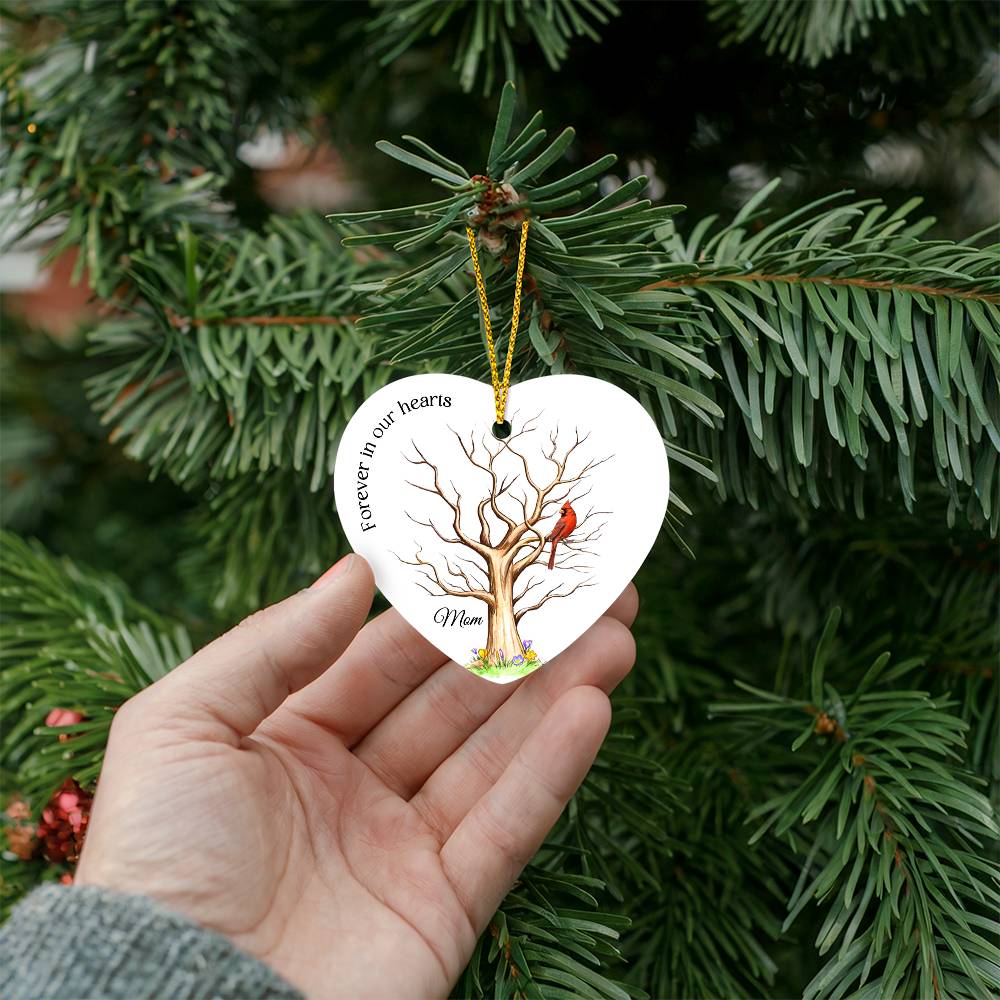 Loss of Mother Cardinal Ornament