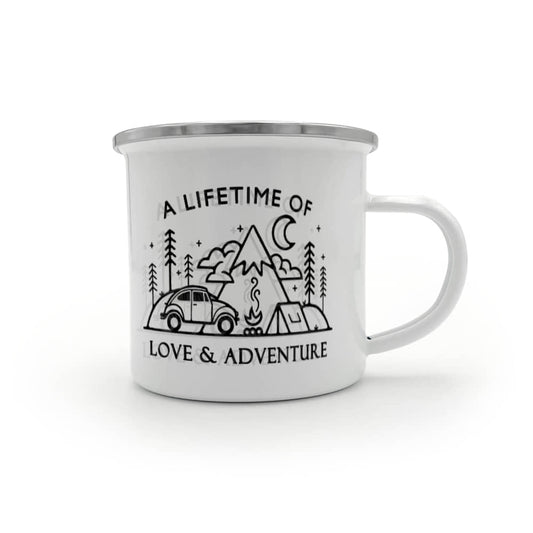 A Lifetime of Love & Adventure Couple Mug