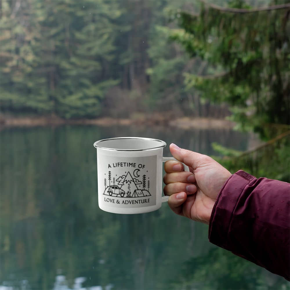 A Lifetime of Love & Adventure Couple Mug