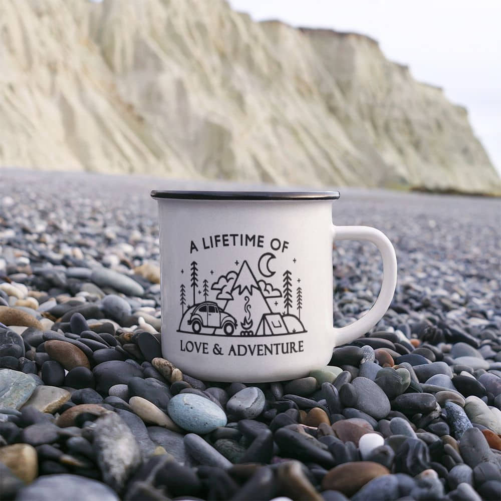 A Lifetime of Love & Adventure Couple Mug