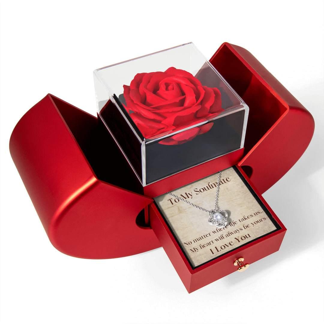 Eternal Love Necklace with Romantic Message Card