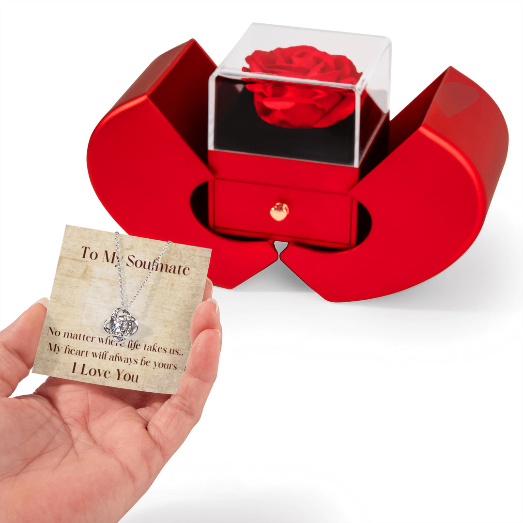 Eternal Love Necklace with Romantic Message Card