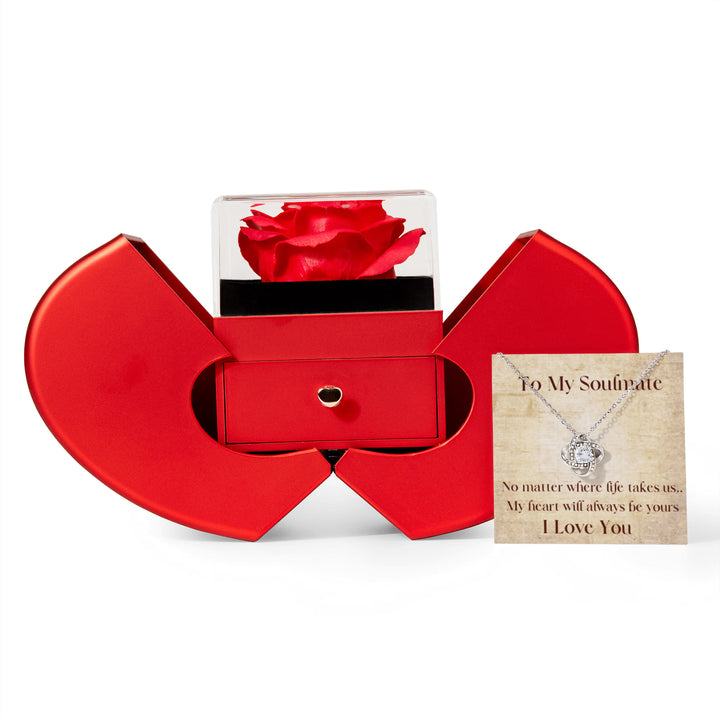 Eternal Love Necklace with Romantic Message Card