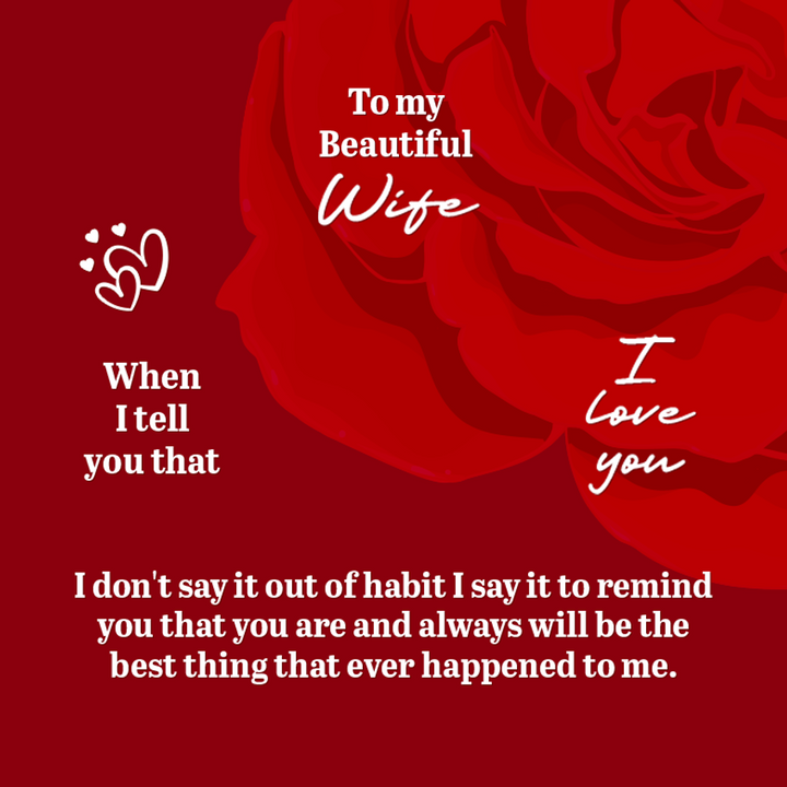 To My Beautiful Wife – Rose Box Necklace with Love Message
