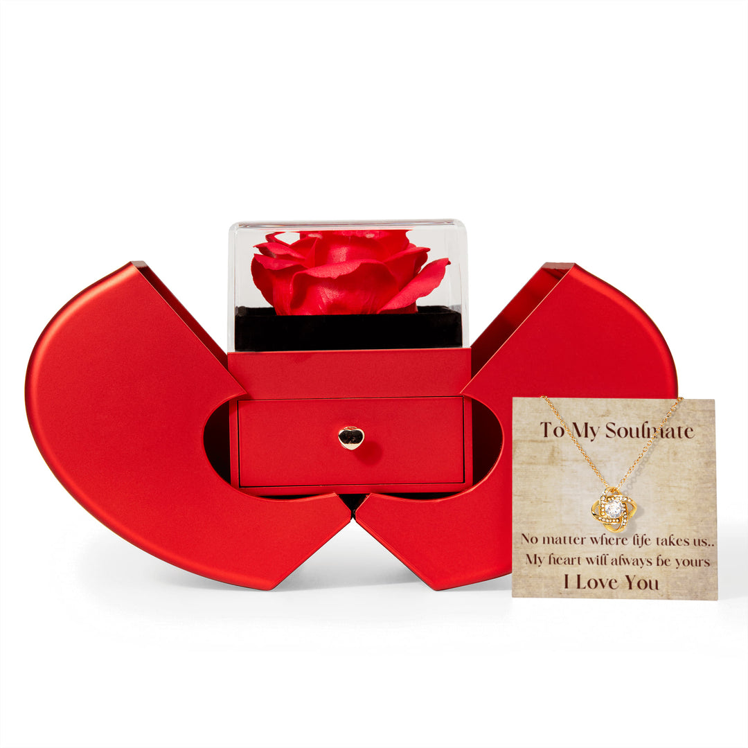 Eternal Love Necklace with Romantic Message Card