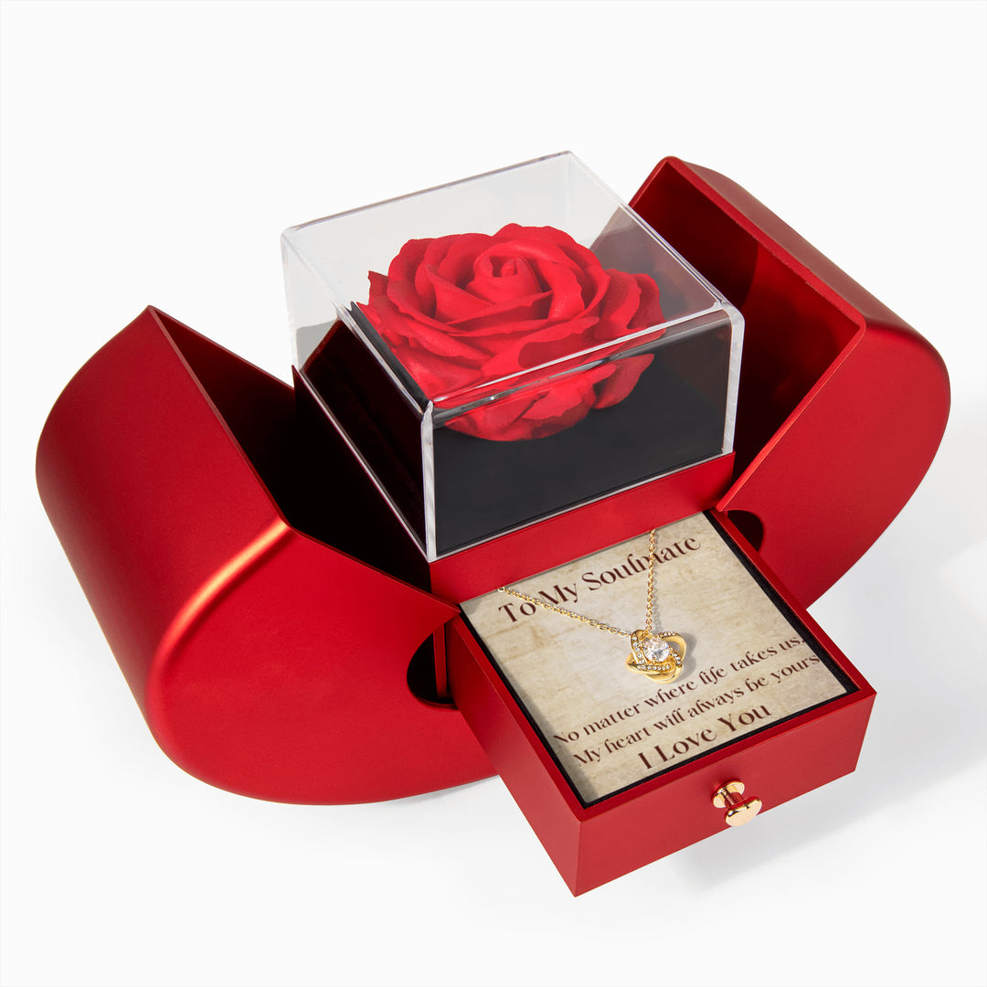 Eternal Love Necklace with Romantic Message Card