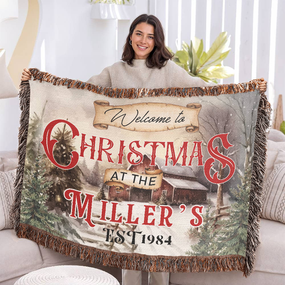 Personalized Christmas Name Sign
