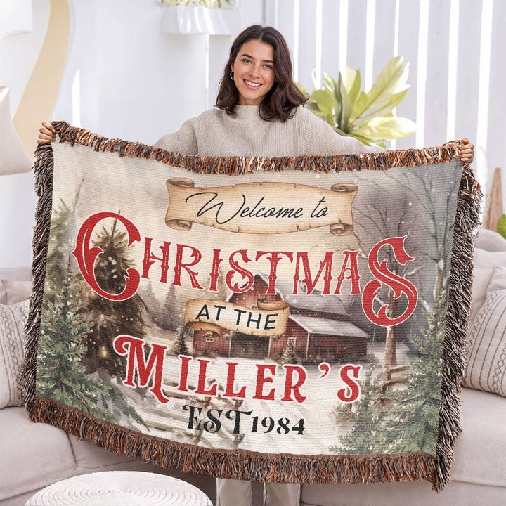 Personalized Christmas Name Sign