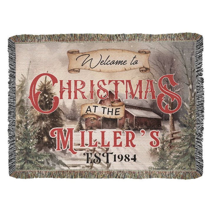 Personalized Christmas Name Sign