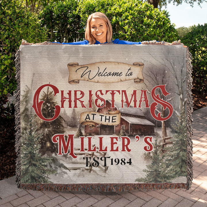 Personalized Christmas Name Sign