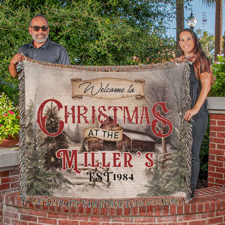 Personalized Christmas Name Sign