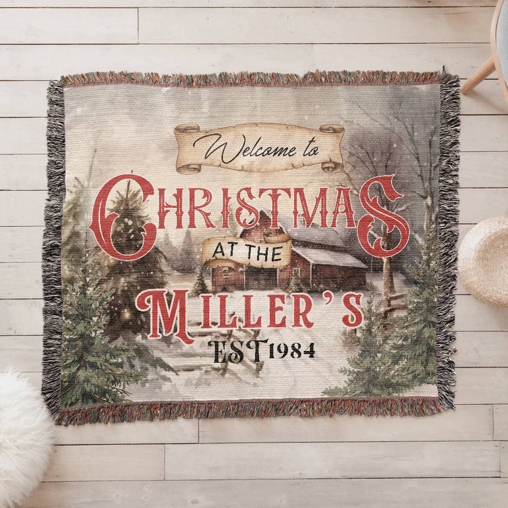 Personalized Christmas Name Sign