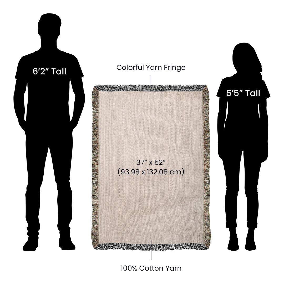 Personalized Grandma Woven Blanket