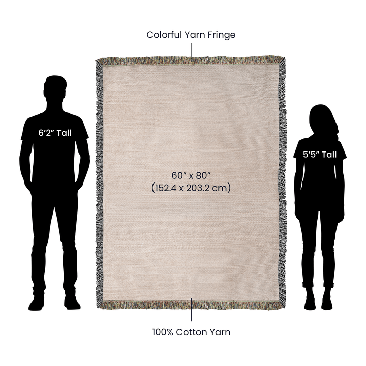 Personalized Grandma Woven Blanket