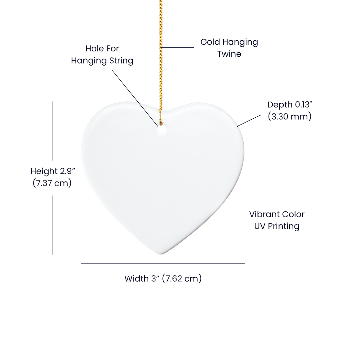 Personalized Couple Photo Ornament