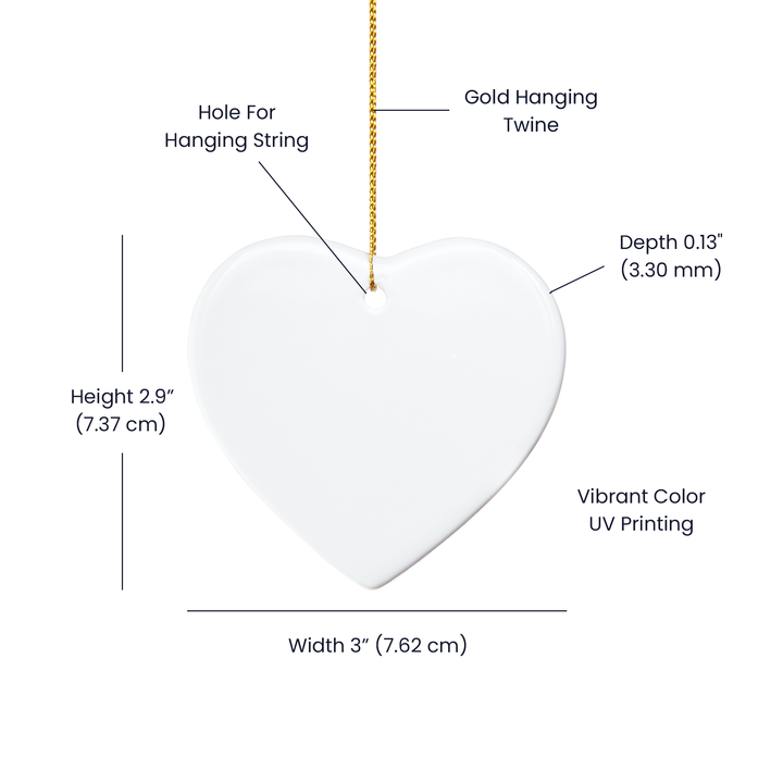 Personalized Couple Photo Ornament