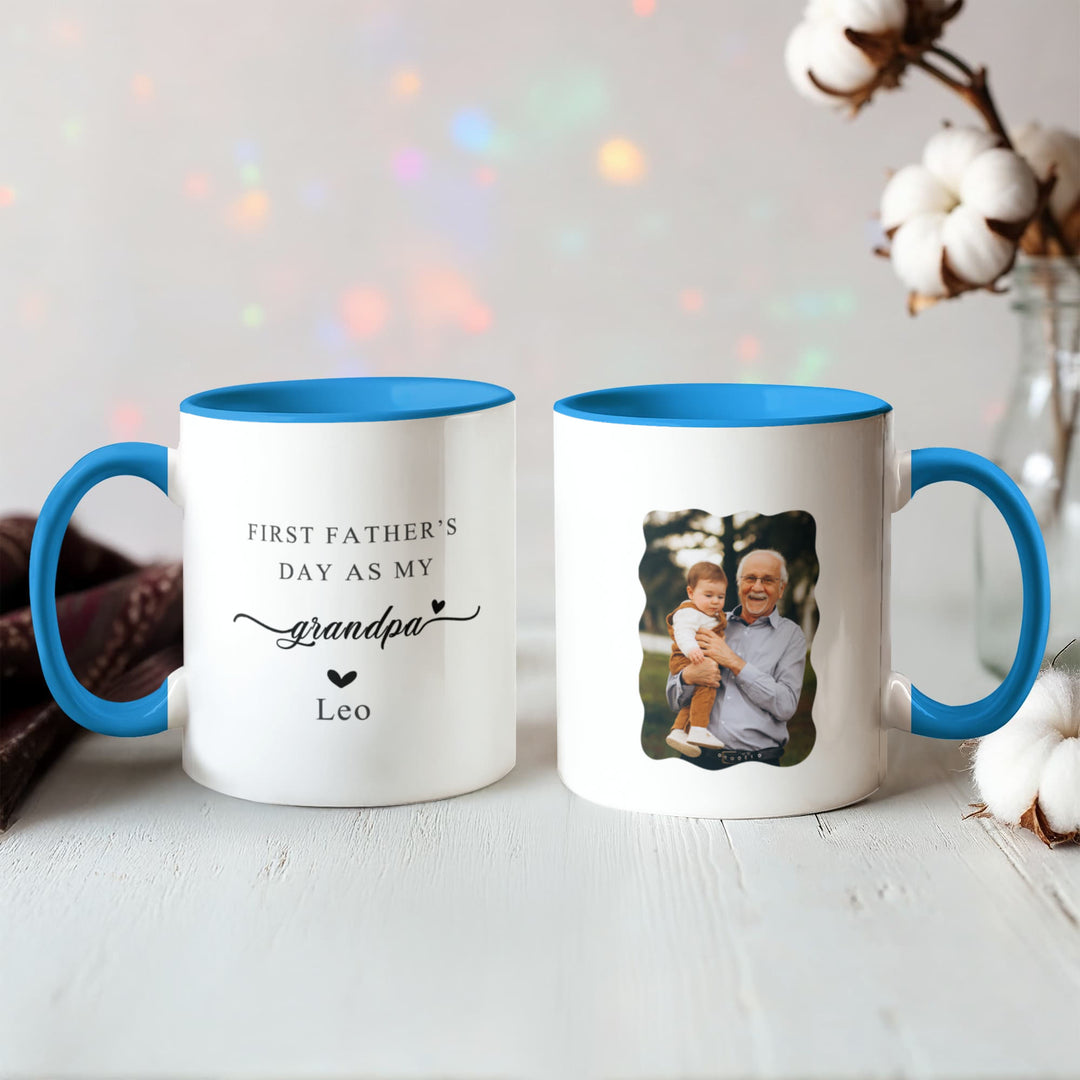 First Father's Day Grandpa Gift