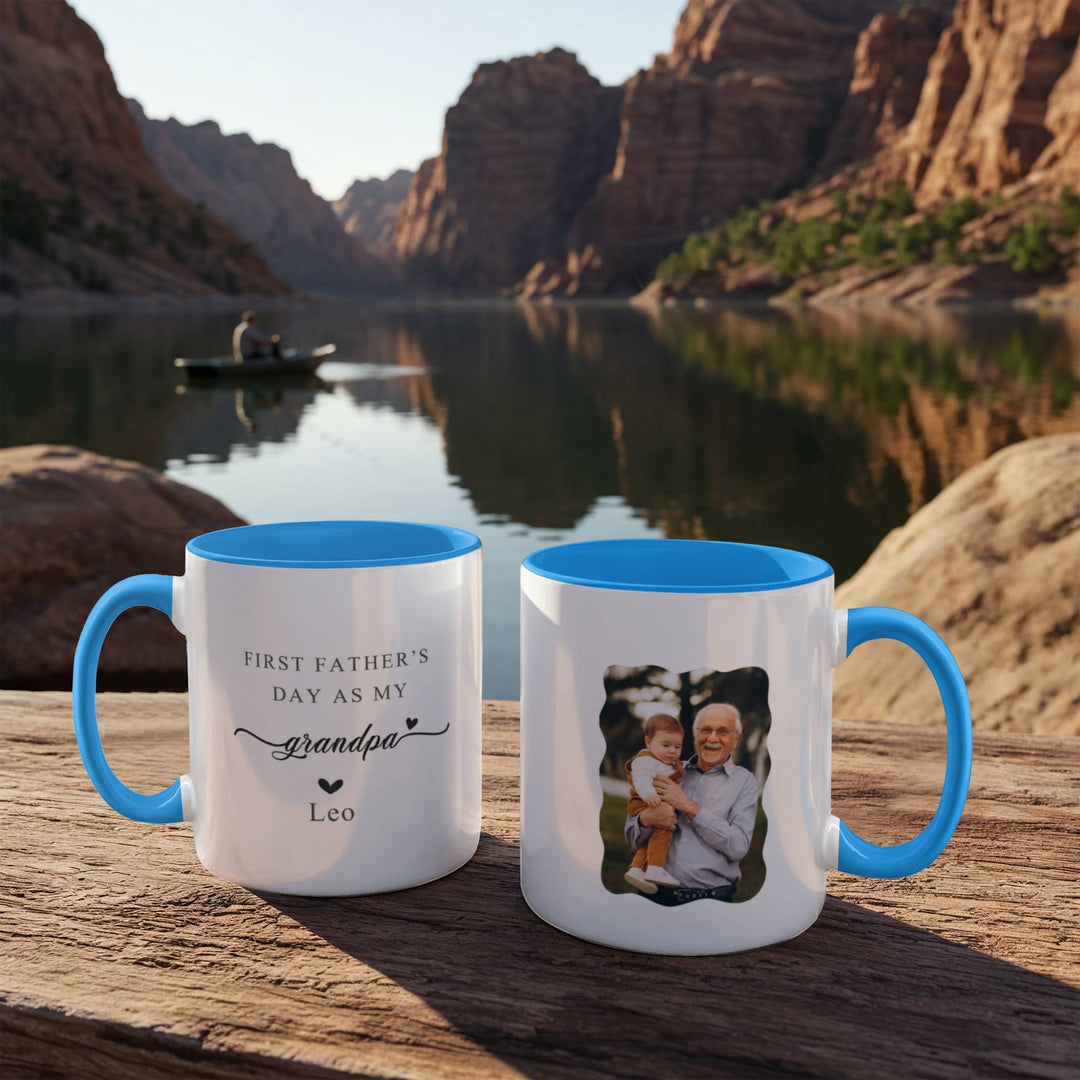 First Father's Day Grandpa Gift