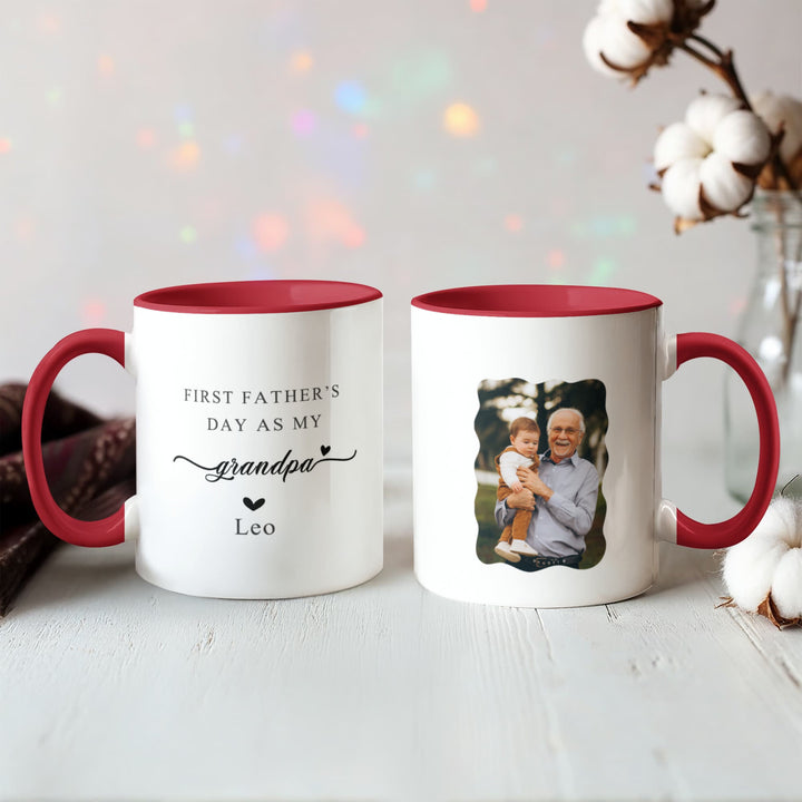 First Father's Day Grandpa Gift