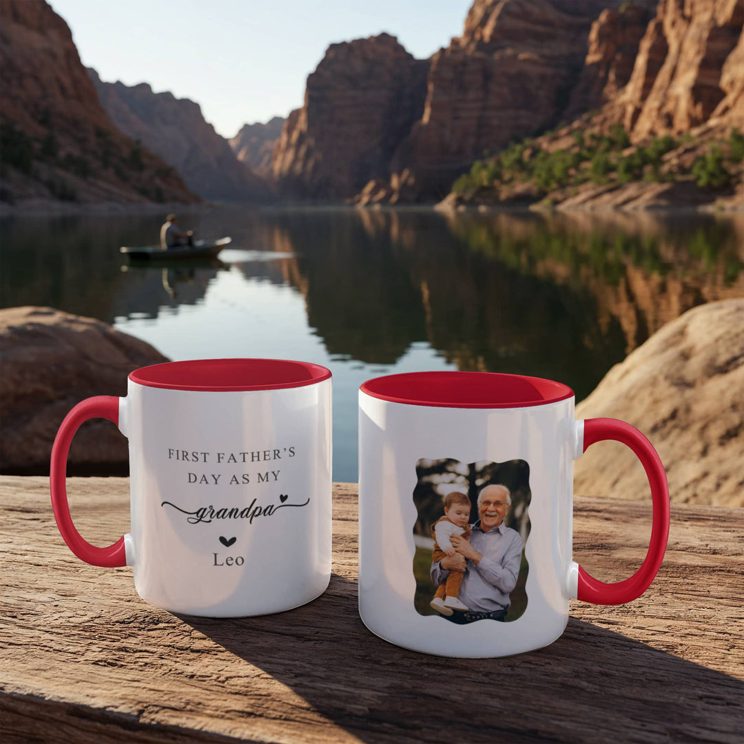 First Father's Day Grandpa Gift
