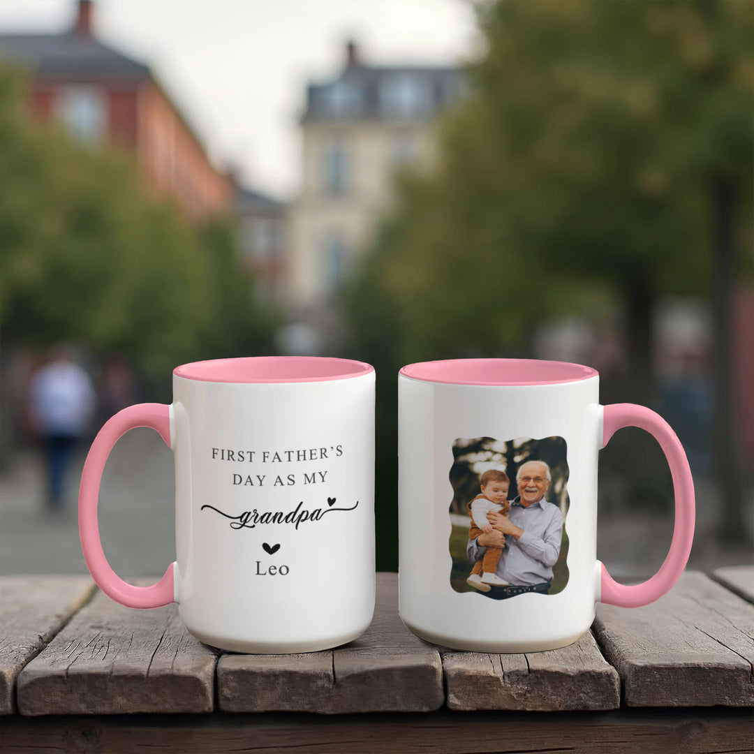First Father's Day Grandpa Gift