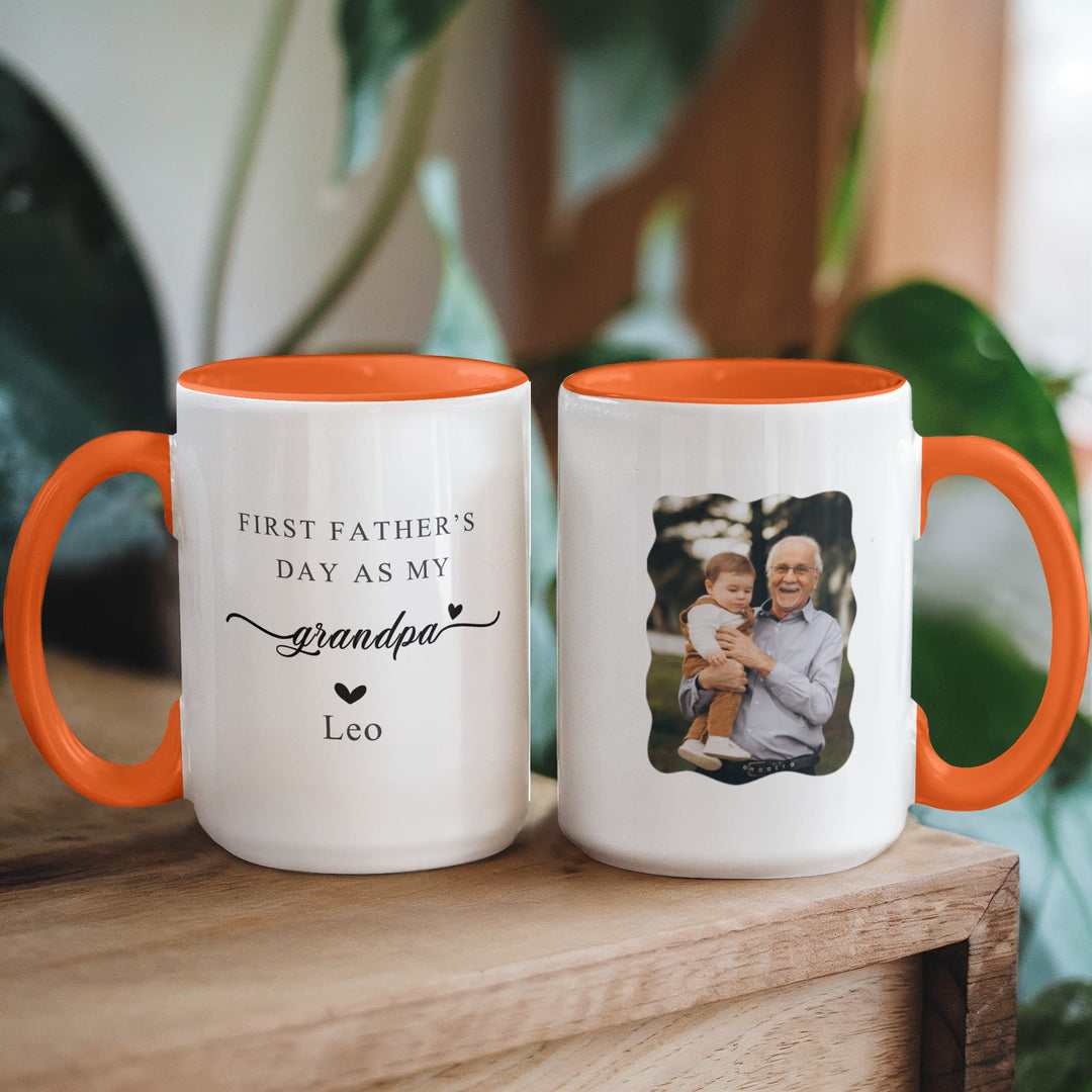 First Father's Day Grandpa Gift
