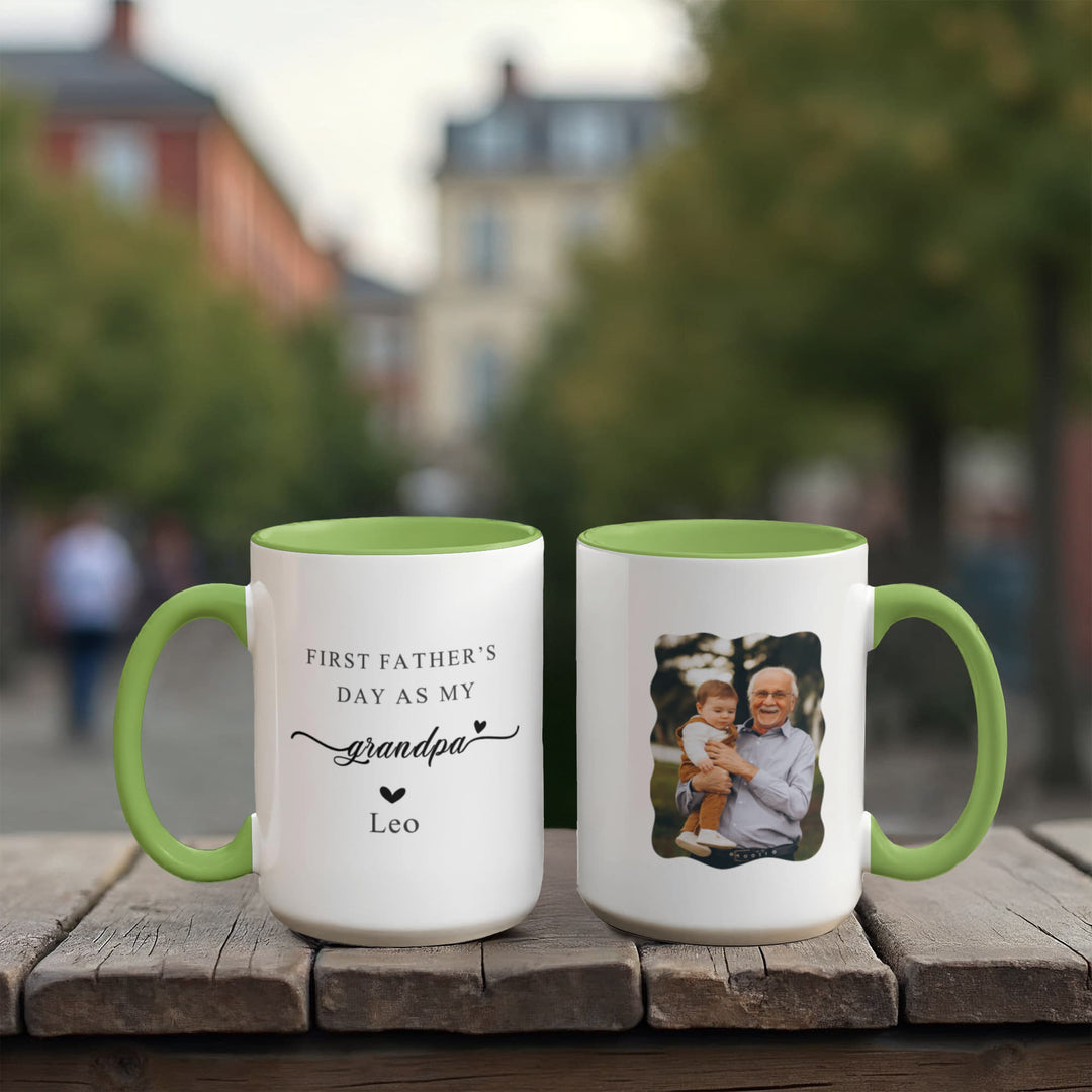 First Father's Day Grandpa Gift