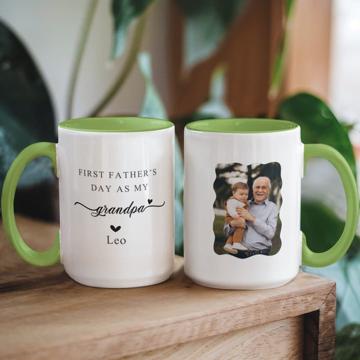 First Father's Day Grandpa Gift