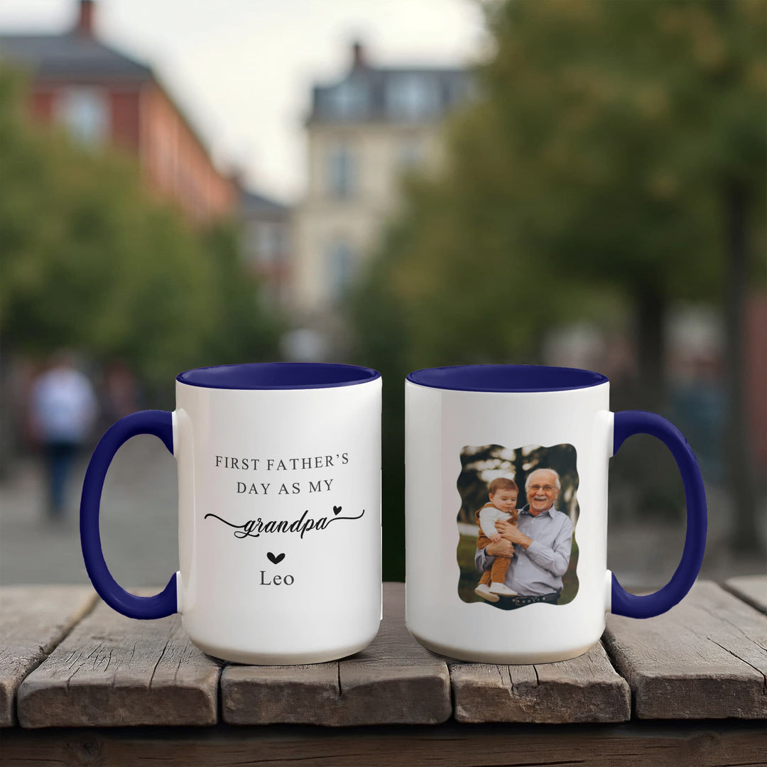 First Father's Day Grandpa Gift