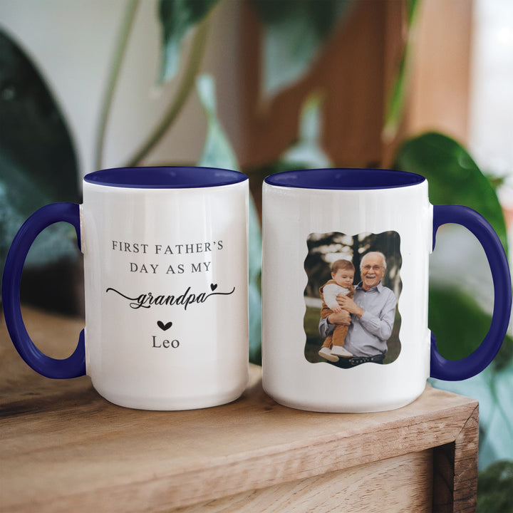 First Father's Day Grandpa Gift