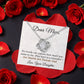 Dear Mom, Our Hearts Are Tied Forever