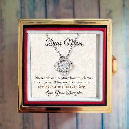 Dear Mom, Our Hearts Are Tied Forever