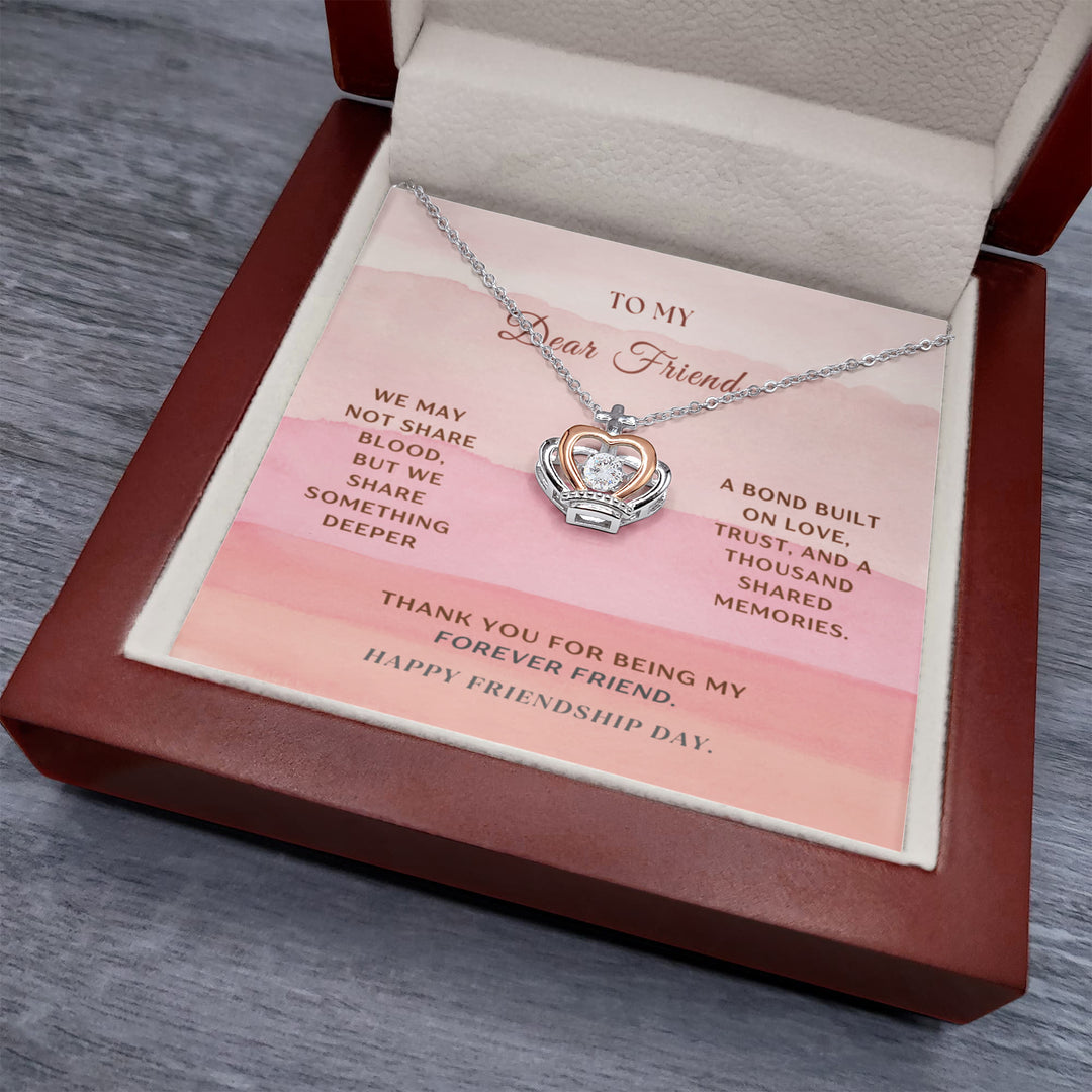 Heartfelt Friendship Day Necklace for Friend