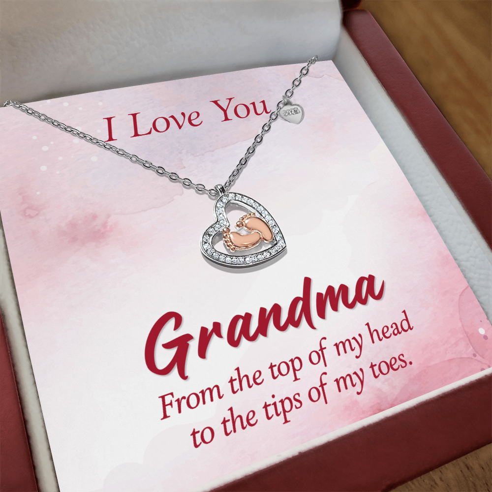 I Love You Grandma Acrylic Plaque – Heartfelt Gift from Grandchild, Grandmother Keepsake, Family Love Decor