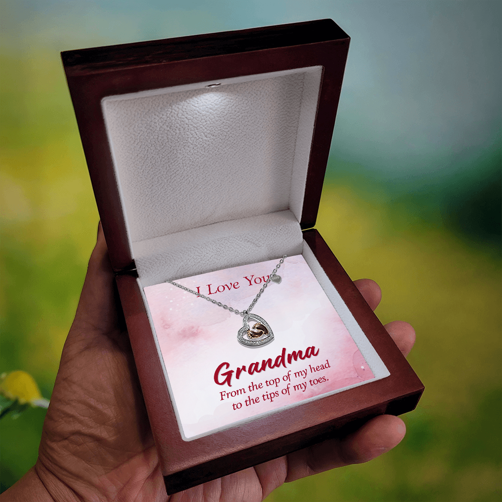 I Love You Grandma Acrylic Plaque – Heartfelt Gift from Grandchild, Grandmother Keepsake, Family Love Decor