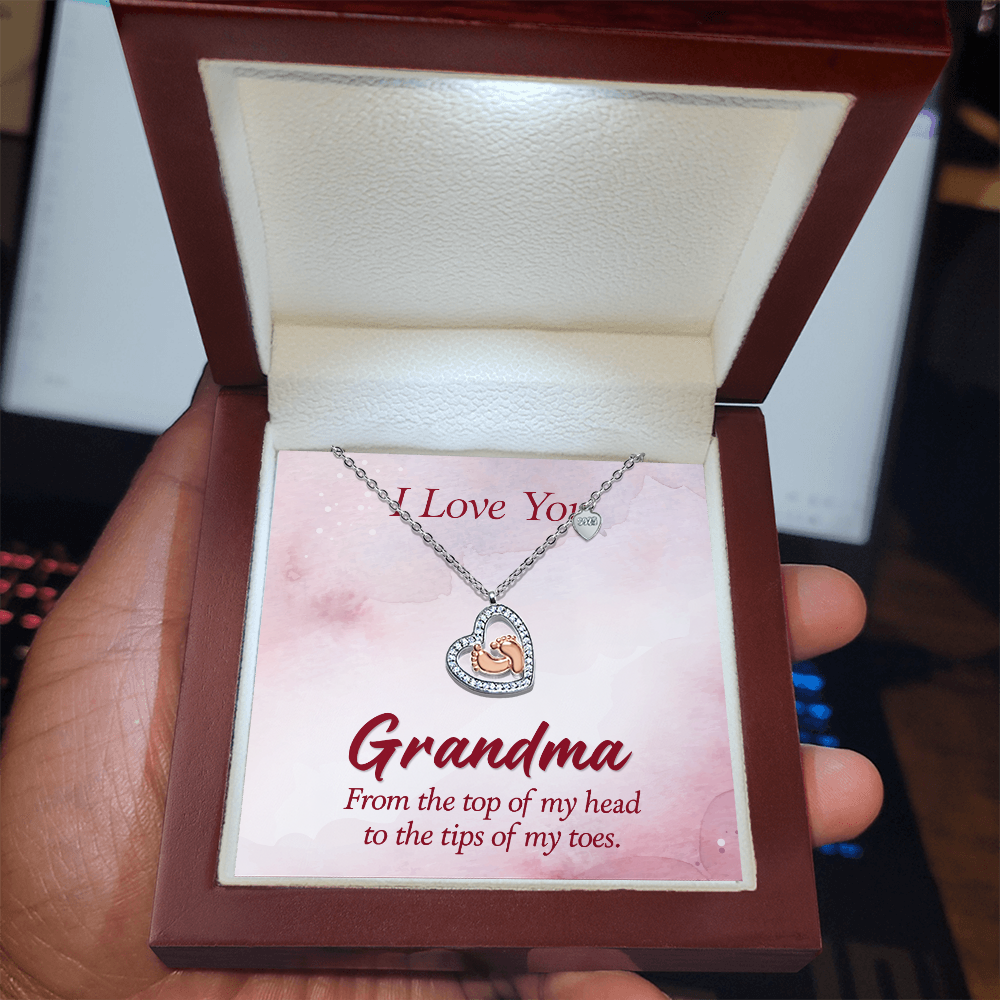 I Love You Grandma Acrylic Plaque – Heartfelt Gift from Grandchild, Grandmother Keepsake, Family Love Decor