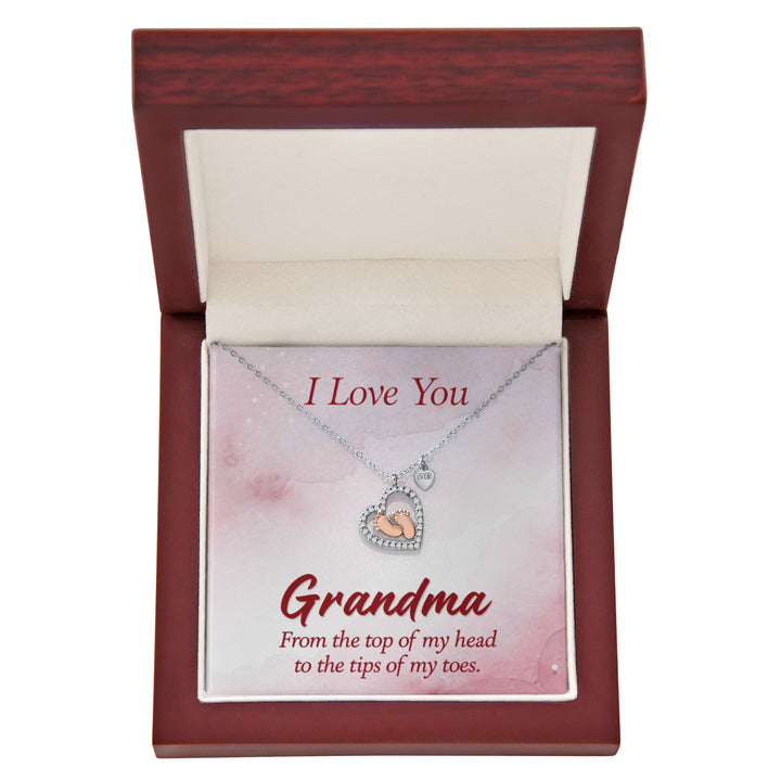 I Love You Grandma Acrylic Plaque – Heartfelt Gift from Grandchild, Grandmother Keepsake, Family Love Decor