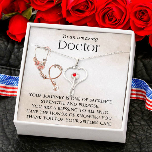 Stethoscope Necklace Gifts for Doctors