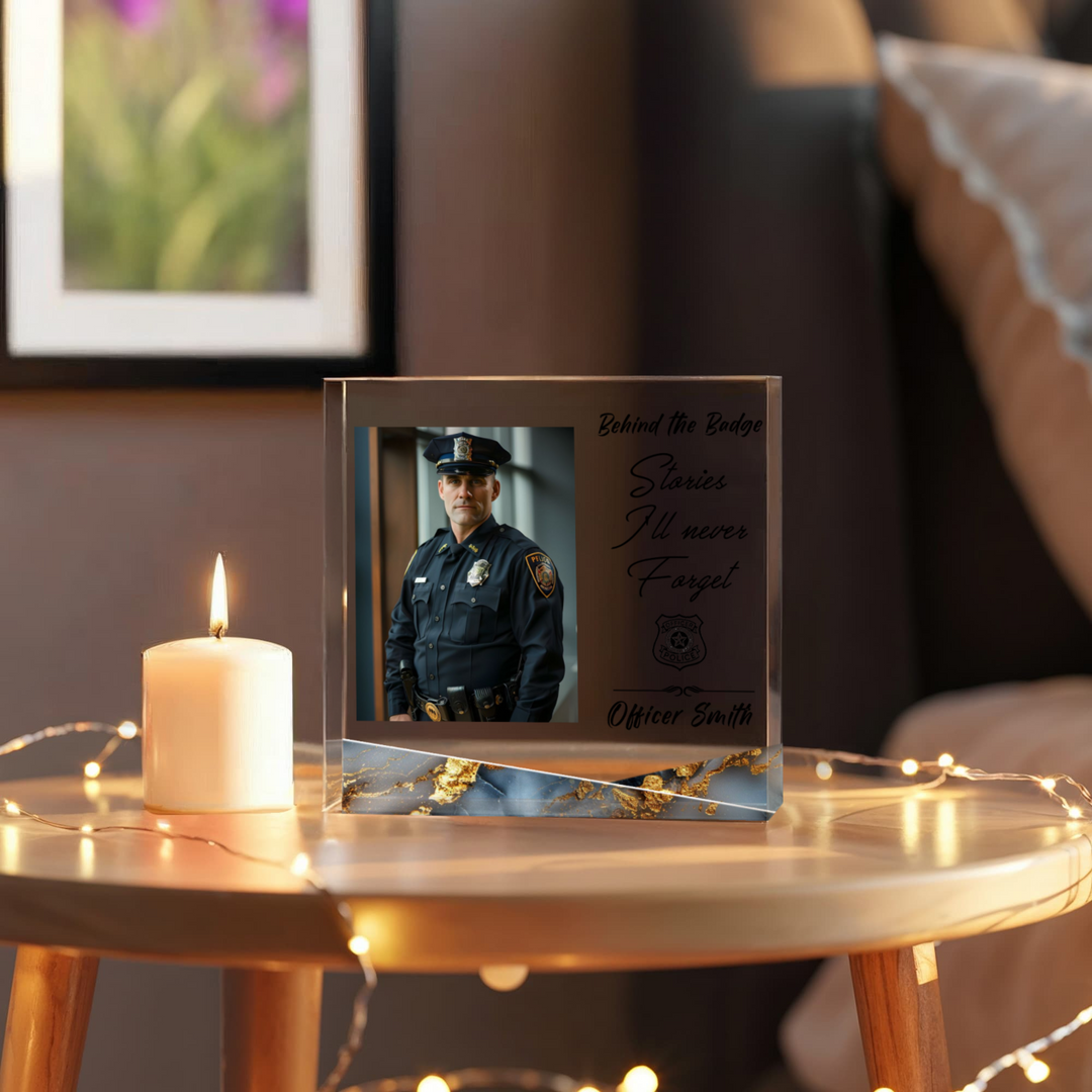 Police Retirement Keepsake
