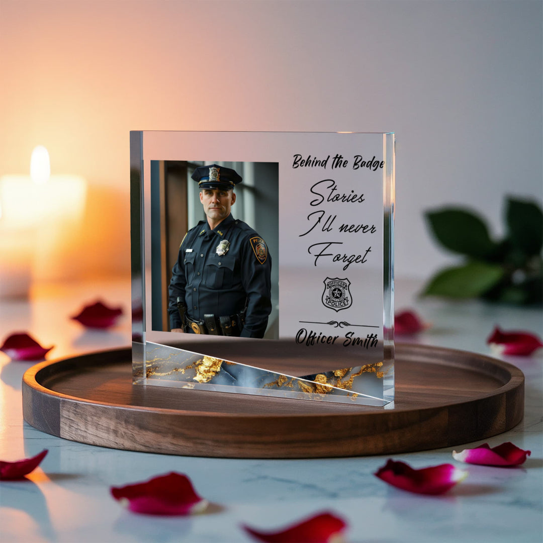 Police Retirement Keepsake