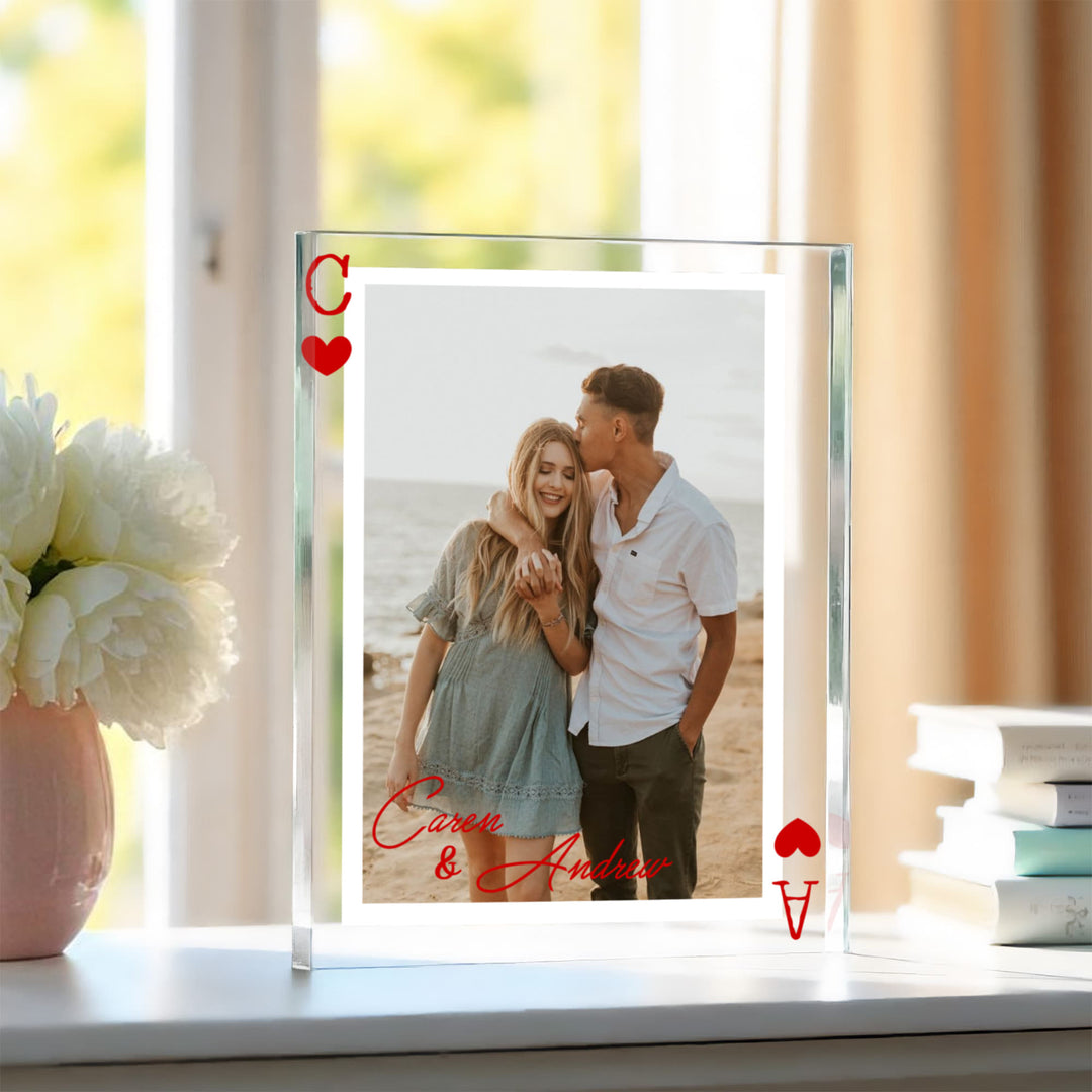 Custom Couple Photo Block Acrylic