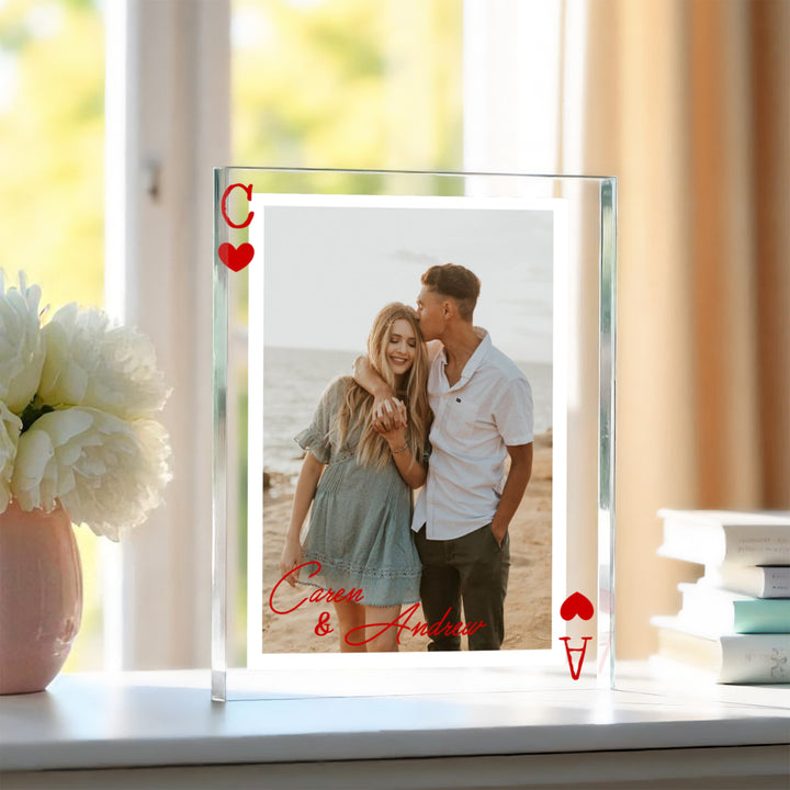 Custom Couple Photo Block Acrylic